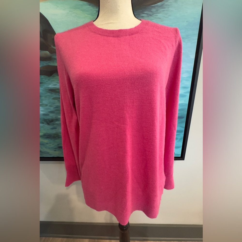 Talbots Pink Crew Neck Sweater